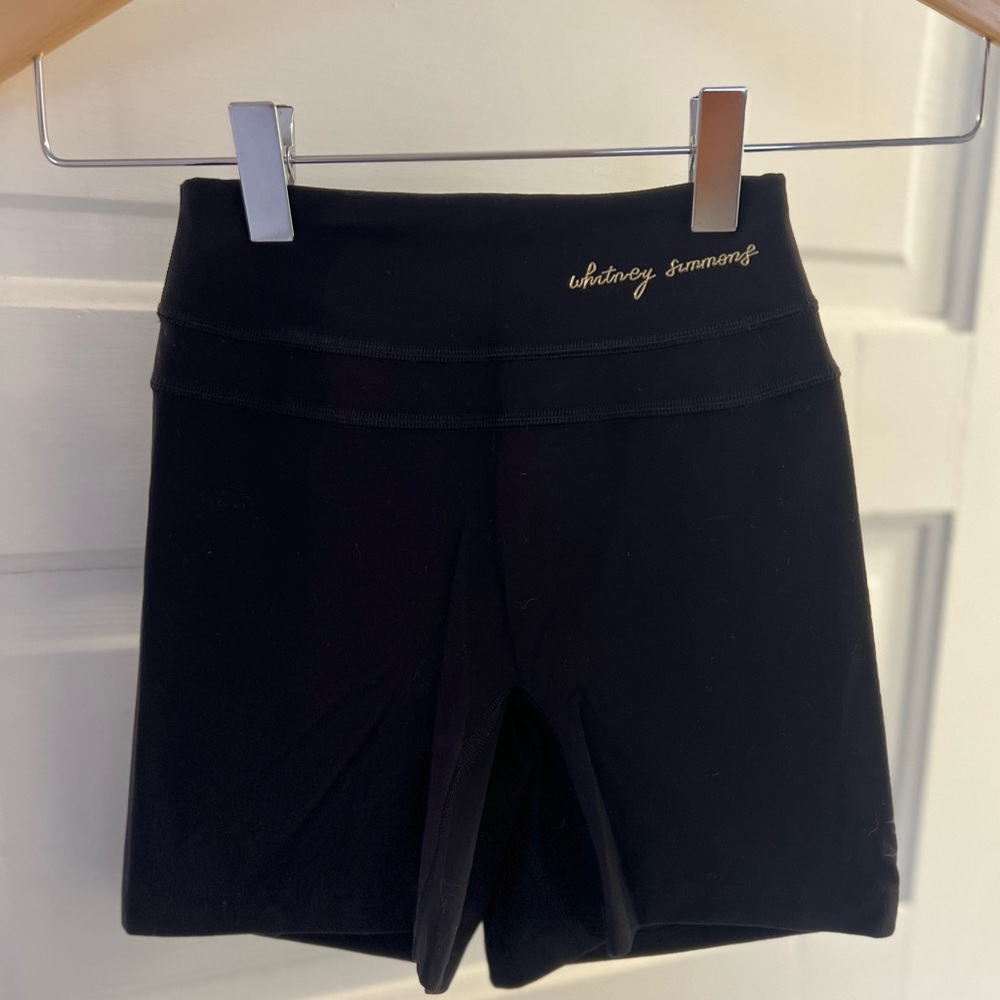 Gymshark Whitney Simmons Biker Short - XS - black
